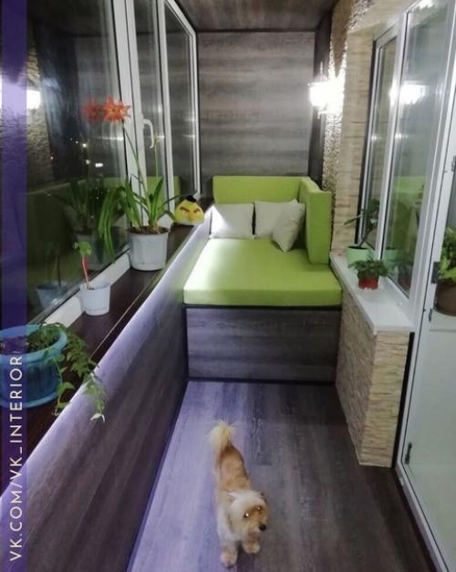 Интерьер и декор балкона. 04