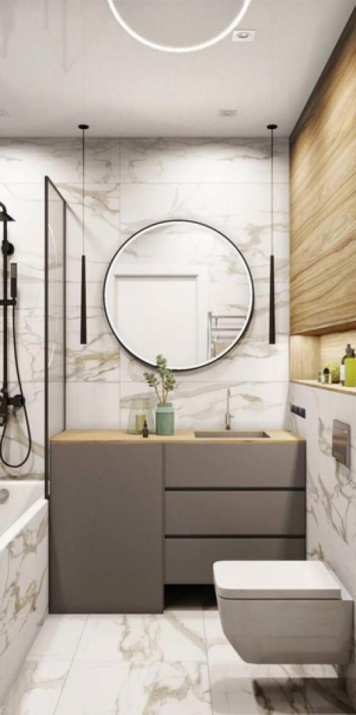 Интересный вариант для оформления двухкомнатной квартиры. 05