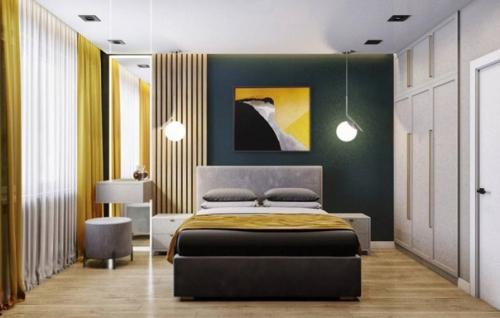 Интересный вариант для оформления двухкомнатной квартиры. 09