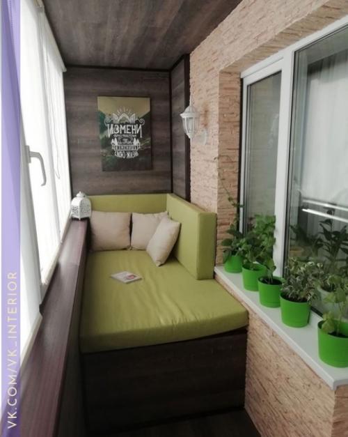 Интерьер и декор балкона. 03