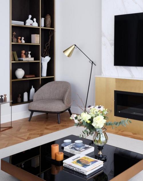 Функциональный интерьер кухни - гостиной. 02