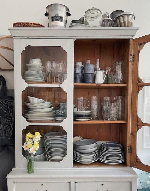 Кухня оформленная в скандинавском стиле. 03