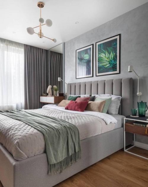 Интересная идея для оформления двухкомнатной квартиры. 02