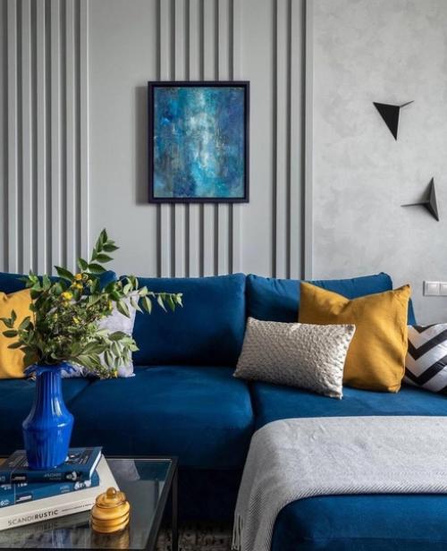 Интересная идея для оформления двухкомнатной квартиры. 01