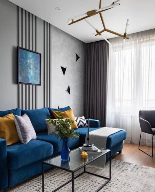 Интересная идея для оформления двухкомнатной квартиры. 04