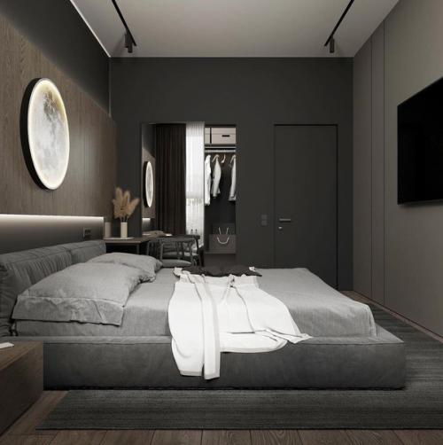 Проект спальной комнаты. 01