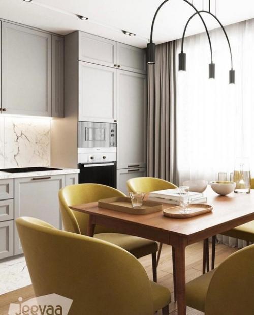 Комфортный, стильный дизайн интерьера.