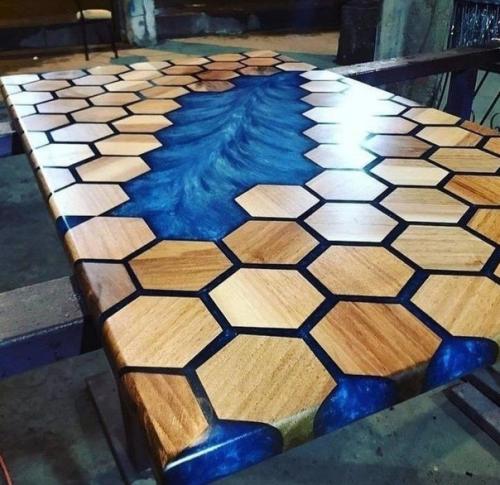 Самые красивые столы из эпоксидки. 02