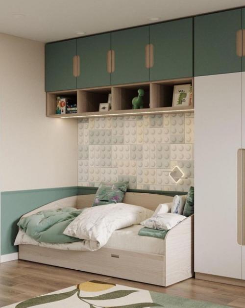 Детская комната. В сочных, натуральных цветах. 04