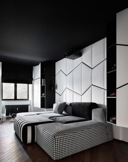 Неординарный интерьер для троих человек. 07