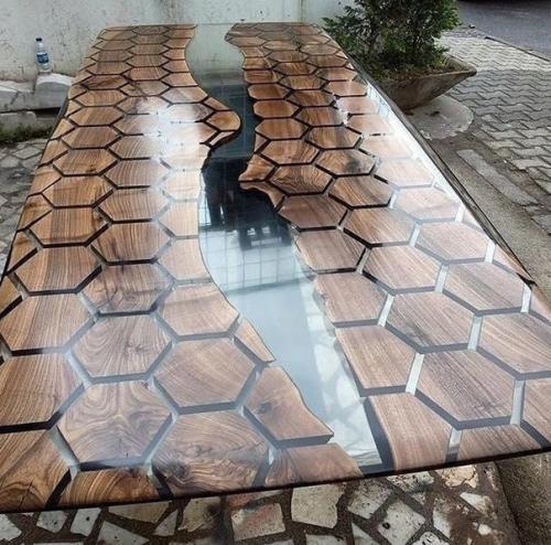 Самые красивые столы из эпоксидки. 03