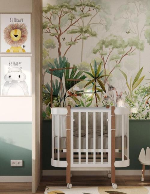 Детская комната. В сочных, натуральных цветах. 06