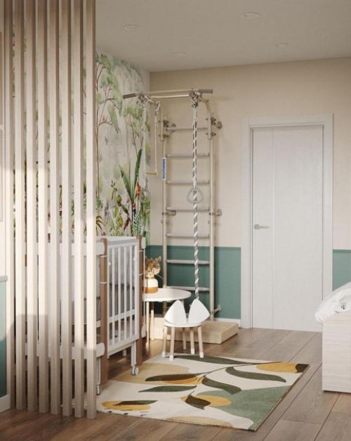 Детская комната. В сочных, натуральных цветах. 09