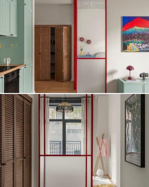 Свет, стиль и свобода: интерьер для девушки - дизайнера. 03