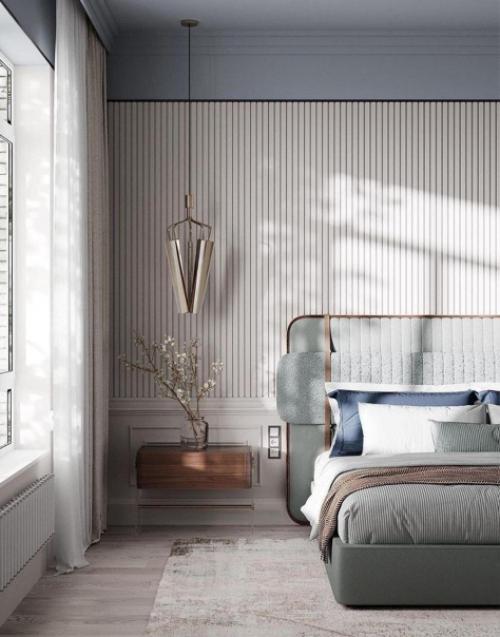 Спальня с шикарными деталями. 04