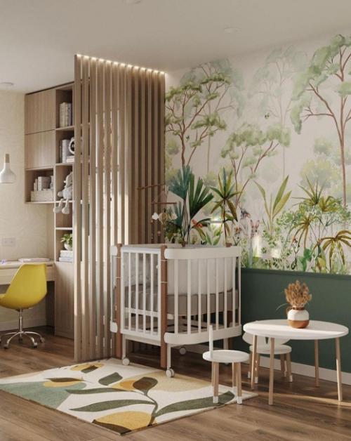 Детская комната. В сочных, натуральных цветах. 07