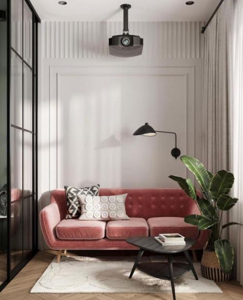 Квартира с очень высокими потолками. 01