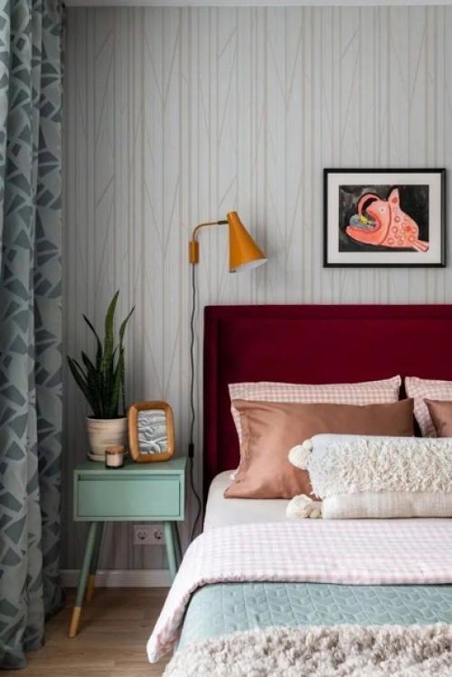 Классическая спальня. С интересными деталями. 02