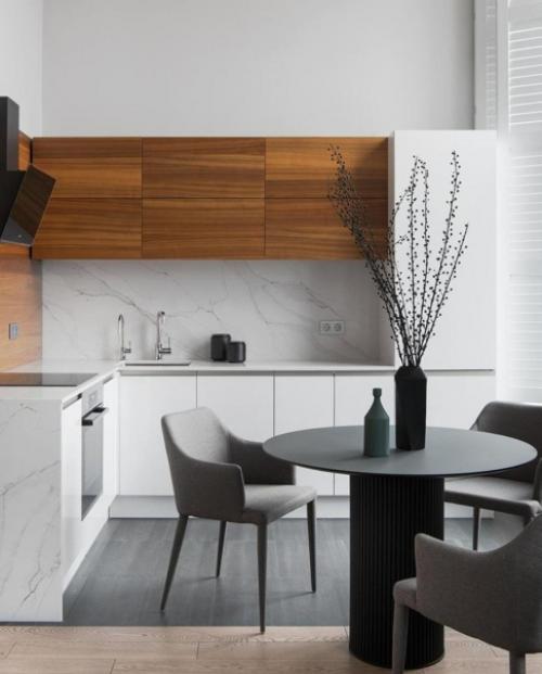 Кухня совмещенная с гостиной. 03