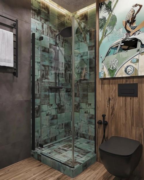 Маленькая ванная - большой стиль. 03