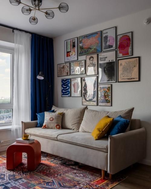 Яркая винтажная евродвушка. 02