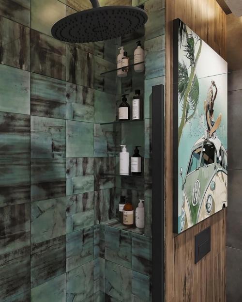 Маленькая ванная - большой стиль. 07