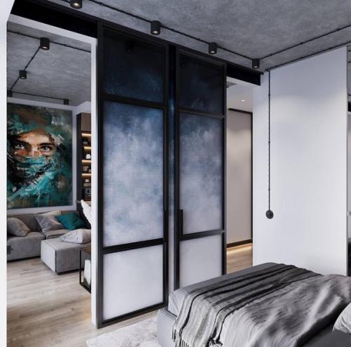 Отличная квартира. С интересным стиле оформления. 04