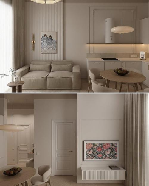 Уютная и спокойная квартира для девушки. 04