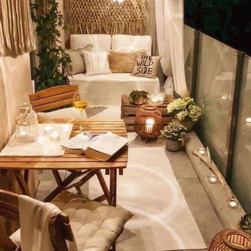 Варианты оформления балкона. 01