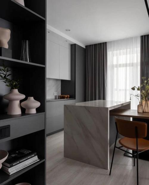 Лаконичный, стильный интерьер. 04