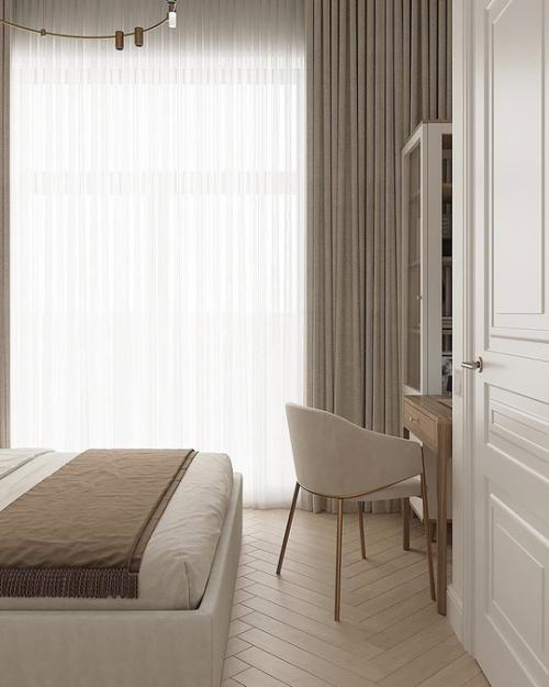 Уютная и спокойная квартира для девушки. 07