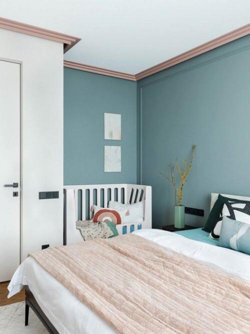 Нежный интерьер для большой семьи. 06