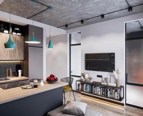 Отличная квартира. С интересным стиле оформления. 03