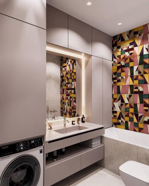 Отличная квартира. С интересным стиле оформления.