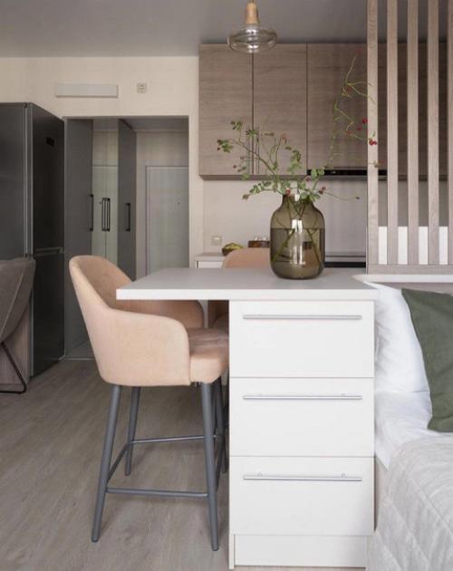 Крошечная квартира.  Но вы только посмотрите насколько правильно. 06