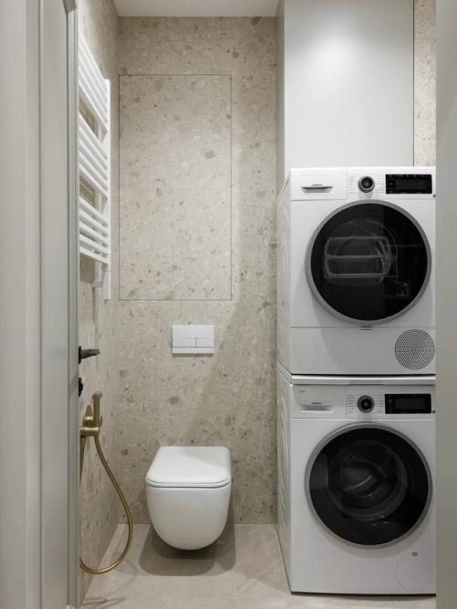 Монохром и фактуры: квартира в Пушкине. 09