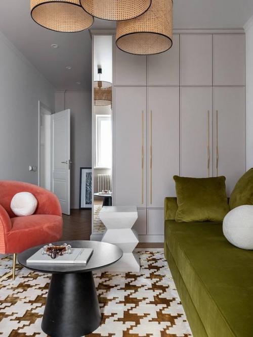 Смелая и живая однушка для яркой девушки. 06