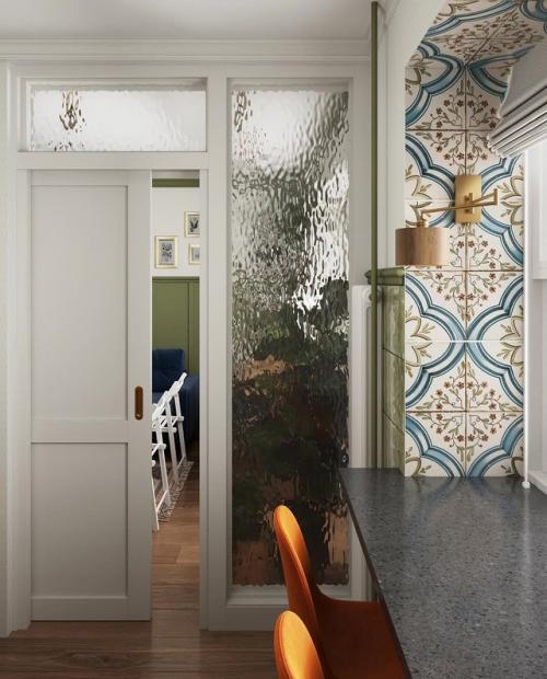 Квартира с атмосферой старой Англии. 02