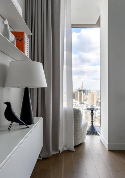 Светлый минимализм: квартира без лишнего. 06