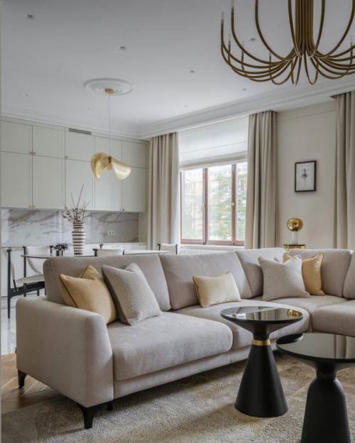 Элегантная трёшка с нотками классики. 01