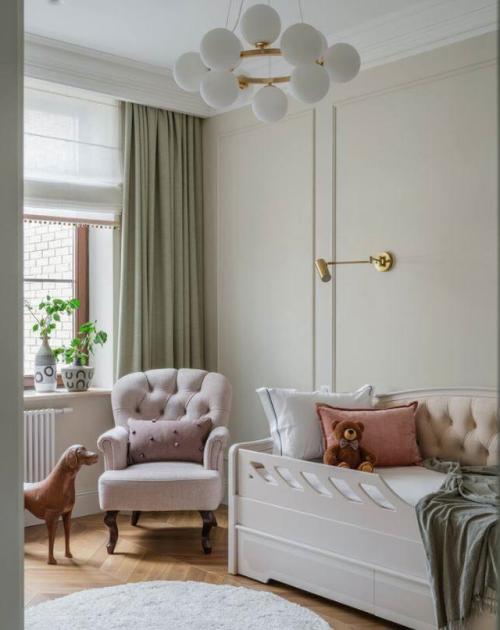 Элегантная трёшка с нотками классики. 04