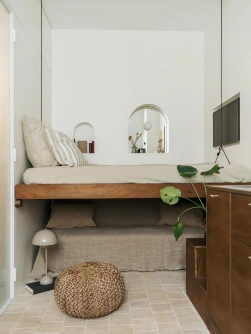 Парижская студия размером с гостиничный номер. 06