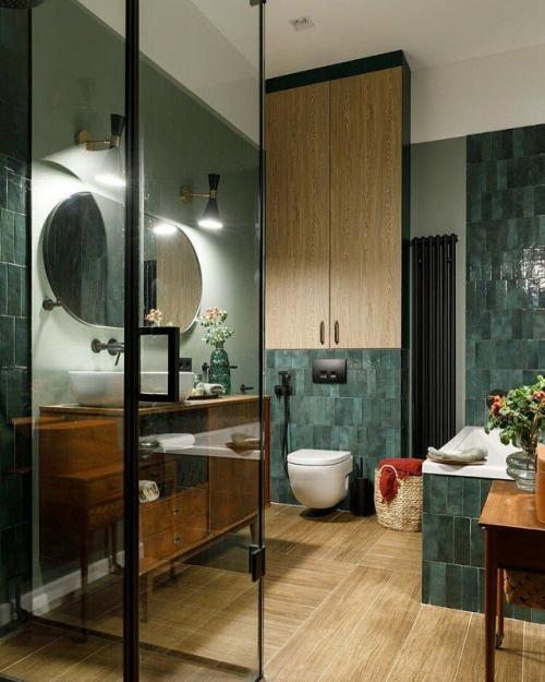 Тепло модерна: семейный интерьер для двух поколений. 07