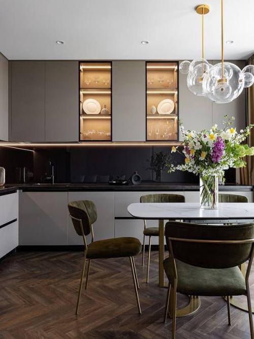 Ар - деко в новостройке: Гэтсби на современный лад. 01