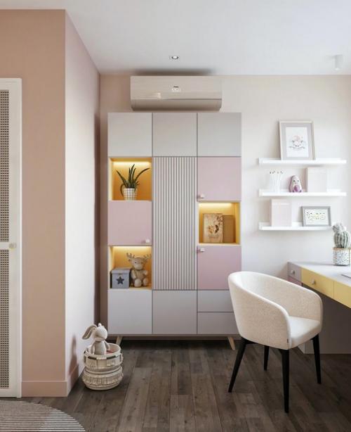 Очень милая комната для девочки. 01