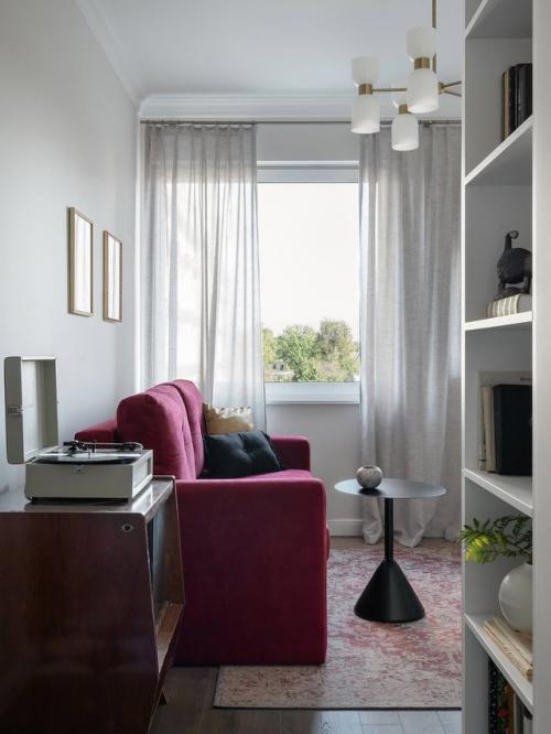 Пространство без дверей - квартира для молодой семьи в Петербурге. 01