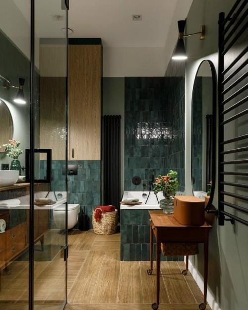 Тепло модерна: семейный интерьер для двух поколений. 06