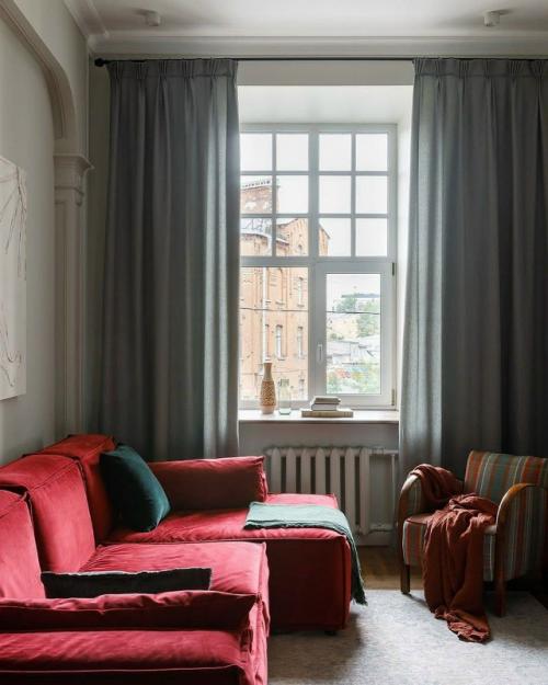 Тепло модерна: семейный интерьер для двух поколений. 05