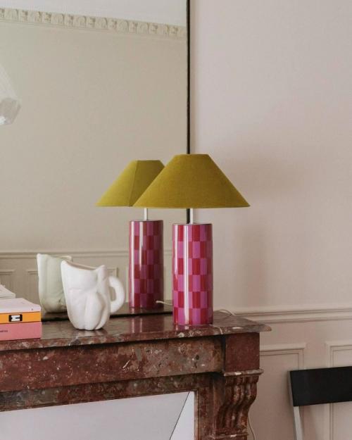 Свет и фактура: стильные настольные лампы для вдохновения. 01