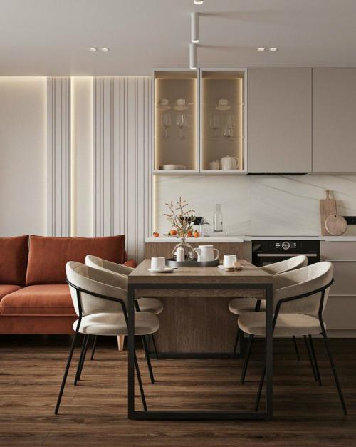 Уют и баланс: двухкомнатная квартира для семьи из трёх человек. 03